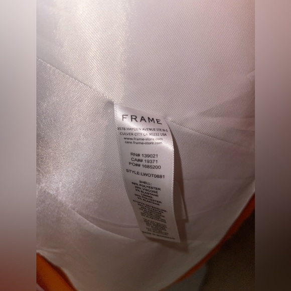 Frame oversized blazer size xs - Picture 4 of 5